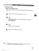 Preview for 57 page of Panasonic Panafax UF-S1 User Manual