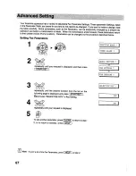 Preview for 68 page of Panasonic Panafax UF-S1 User Manual