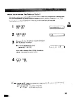 Предварительный просмотр 29 страницы Panasonic Panafax UF-V40 User Manual