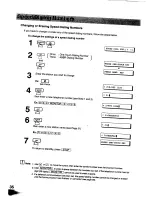 Предварительный просмотр 34 страницы Panasonic Panafax UF-V40 User Manual