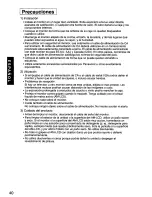 Предварительный просмотр 41 страницы Panasonic PANAFLAT LC-50 User Manual