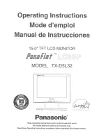 Panasonic PANAFLAT LC-50P User Manual предпросмотр