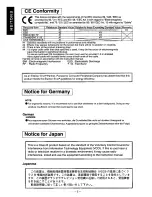 Предварительный просмотр 3 страницы Panasonic PANAFLAT LC-50S User Manual