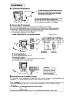 Предварительный просмотр 8 страницы Panasonic PANAFLAT LC-50S User Manual