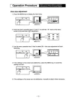 Предварительный просмотр 13 страницы Panasonic PANAFLAT LC-50S User Manual