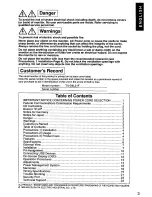 Preview for 5 page of Panasonic PANAFLAT LC-90S User Manual