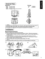 Preview for 9 page of Panasonic PANAFLAT LC-90S User Manual