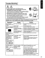 Preview for 23 page of Panasonic PANAFLAT LC-90S User Manual