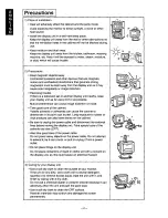 Предварительный просмотр 4 страницы Panasonic Panamedia 15 Operating Instructions Manual