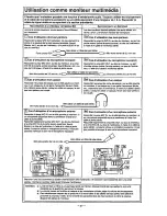 Предварительный просмотр 29 страницы Panasonic Panamedia 15 Operating Instructions Manual