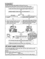 Предварительный просмотр 7 страницы Panasonic PanaMedia PM15 Operating Instructions Manual