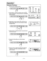 Preview for 12 page of Panasonic Panamedia15 Operating Instructions Manual