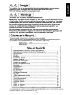 Preview for 6 page of Panasonic PANASYNC E110 User Manual