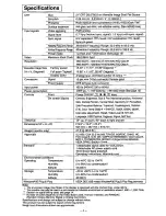 Preview for 9 page of Panasonic PANASYNC E110 User Manual