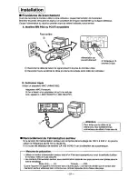 Preview for 30 page of Panasonic PANASYNC E110 User Manual