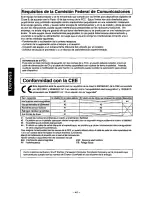 Preview for 45 page of Panasonic PANASYNC E110 User Manual