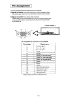 Предварительный просмотр 10 страницы Panasonic PANASYNC E70 User Manual