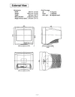 Предварительный просмотр 11 страницы Panasonic PANASYNC E70 User Manual