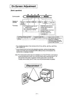 Предварительный просмотр 12 страницы Panasonic PANASYNC E70 User Manual