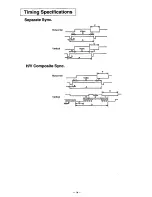 Предварительный просмотр 18 страницы Panasonic PANASYNC E70 User Manual