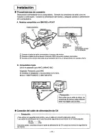 Предварительный просмотр 49 страницы Panasonic PANASYNC E70 User Manual