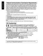 Preview for 6 page of Panasonic PANASYNC P110 User Manual