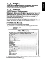 Preview for 7 page of Panasonic PANASYNC P110 User Manual