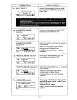 Preview for 18 page of Panasonic PANASYNC P110 User Manual