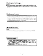 Preview for 48 page of Panasonic PANASYNC P110 User Manual