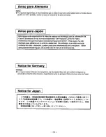 Preview for 70 page of Panasonic PANASYNC P110 User Manual