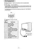 Предварительный просмотр 11 страницы Panasonic PANASYNC P50 User Manual