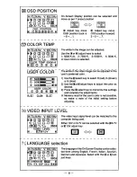 Предварительный просмотр 18 страницы Panasonic PANASYNC P50 User Manual