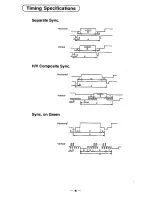 Предварительный просмотр 21 страницы Panasonic PANASYNC P50 User Manual