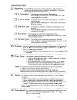 Предварительный просмотр 13 страницы Panasonic PANASYNC PL-70I User Manual