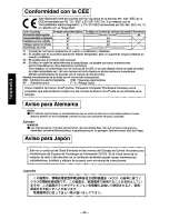 Предварительный просмотр 35 страницы Panasonic PANASYNC PL-70I User Manual