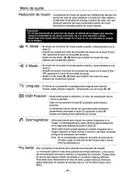 Предварительный просмотр 46 страницы Panasonic PANASYNC PL-70I User Manual