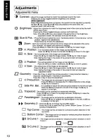 Preview for 11 page of Panasonic PANASYNC PRO P110I User Manual