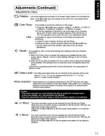 Preview for 12 page of Panasonic PANASYNC PRO P110I User Manual