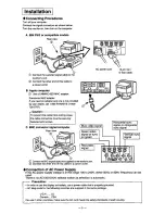 Предварительный просмотр 11 страницы Panasonic PANASYNC S110 User Manual