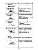 Предварительный просмотр 16 страницы Panasonic PANASYNC S110 User Manual