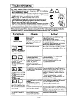 Предварительный просмотр 24 страницы Panasonic PANASYNC S110 User Manual