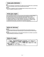 Предварительный просмотр 70 страницы Panasonic PANASYNC S110 User Manual