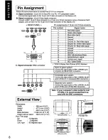 Предварительный просмотр 9 страницы Panasonic PANASYNC S110I User Manual