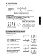 Предварительный просмотр 42 страницы Panasonic PANASYNC S110I User Manual