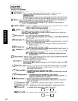 Предварительный просмотр 43 страницы Panasonic PANASYNC S110I User Manual