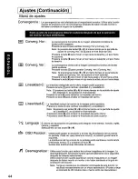 Предварительный просмотр 45 страницы Panasonic PANASYNC S110I User Manual