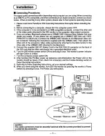 Предварительный просмотр 10 страницы Panasonic PANASYNC S50 User Manual