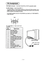 Предварительный просмотр 11 страницы Panasonic PANASYNC S50 User Manual