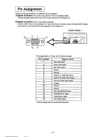 Предварительный просмотр 11 страницы Panasonic PANASYNC S70 User Manual