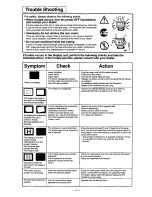 Предварительный просмотр 22 страницы Panasonic PANASYNC S70 User Manual